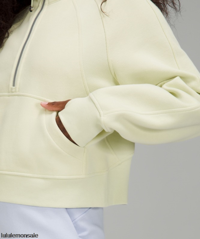 Lululemon Damen DELULU183 | Scuba-Oversized-Hoodie Mit Halbem Reißverschluss Dewy